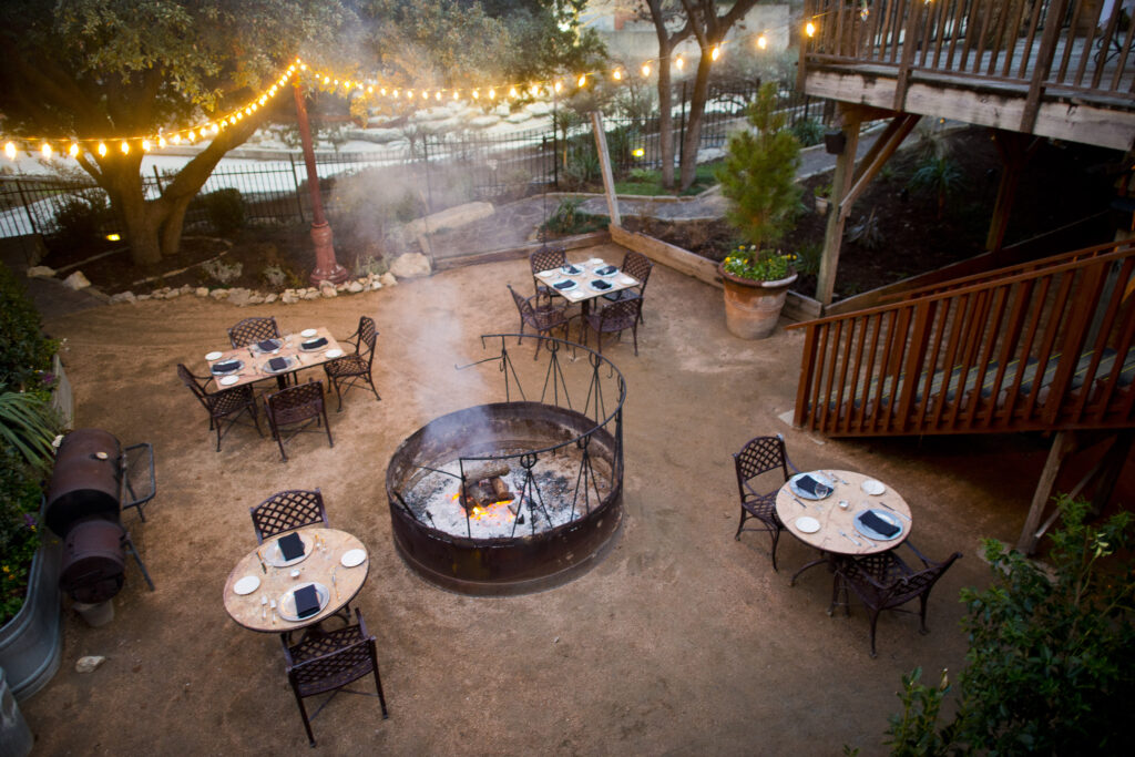 Lonesome Dove backs up to Marine Creek