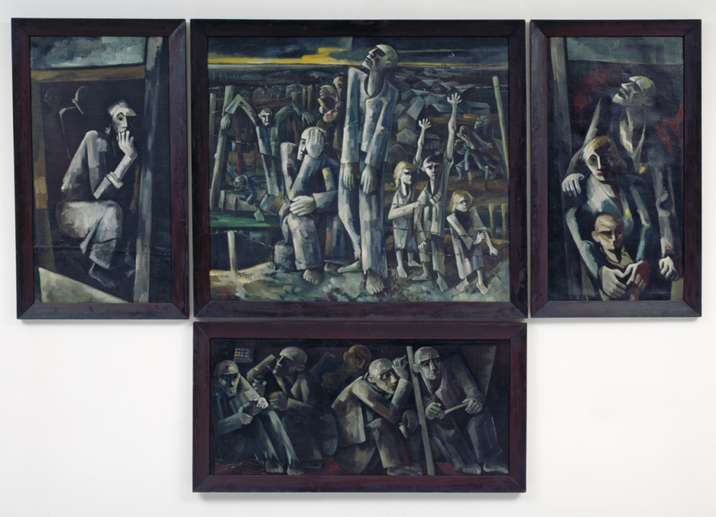 Modern Art and Politics - Horst Strempel, "Night over Germany"