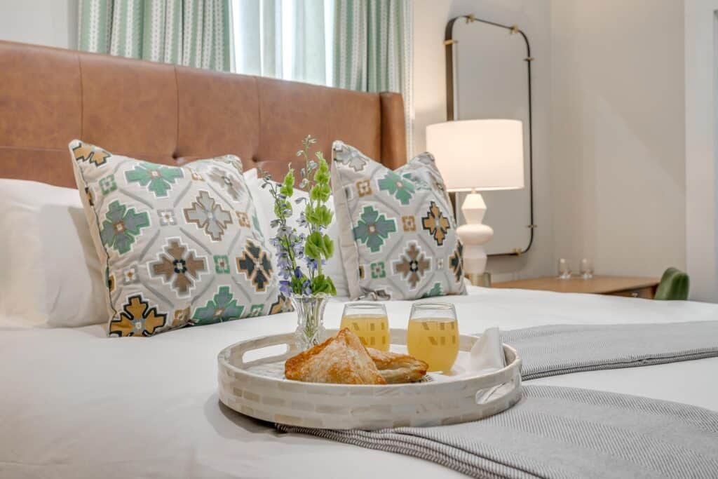 room service by Christina's Restaurant