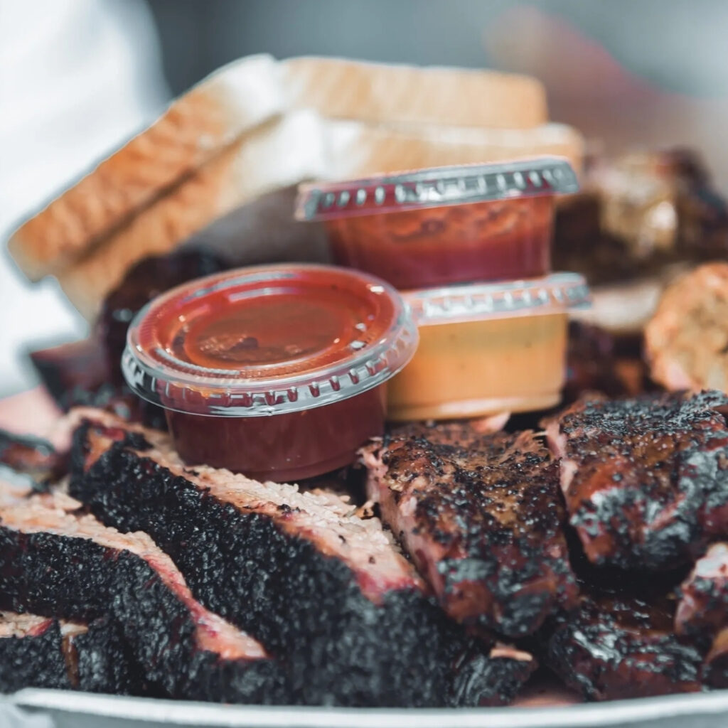 Railhead Smokehouse's pork ribs