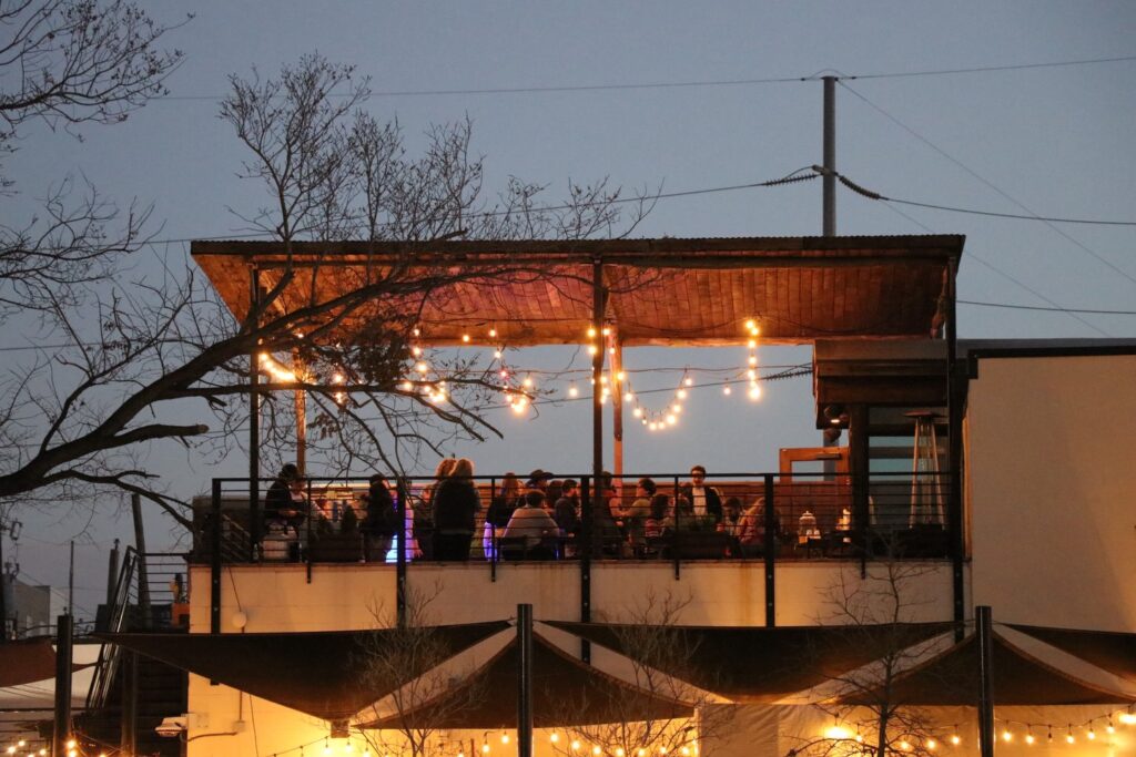Escondite at Tinies has views of downtown and craft cocktails