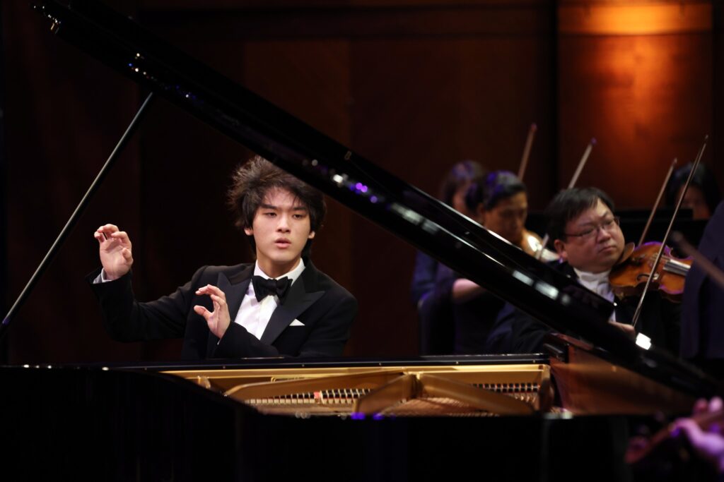 Yunchan Lim performed at the 2022 Cliburn Competition