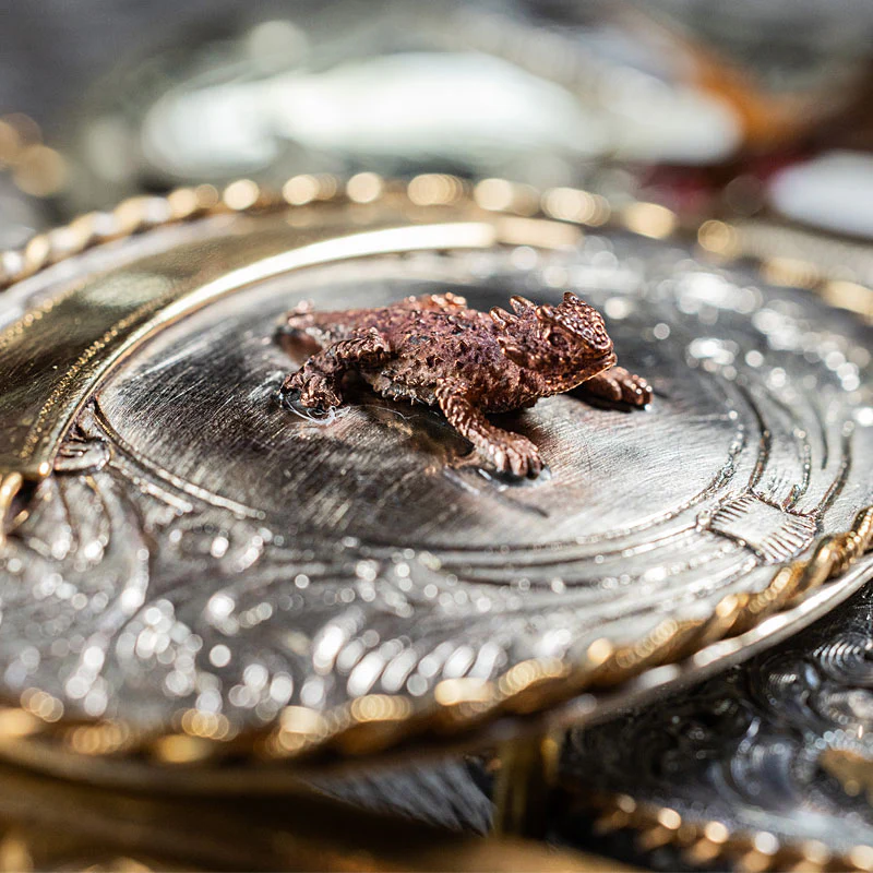 Vintage rodeo trophy belts