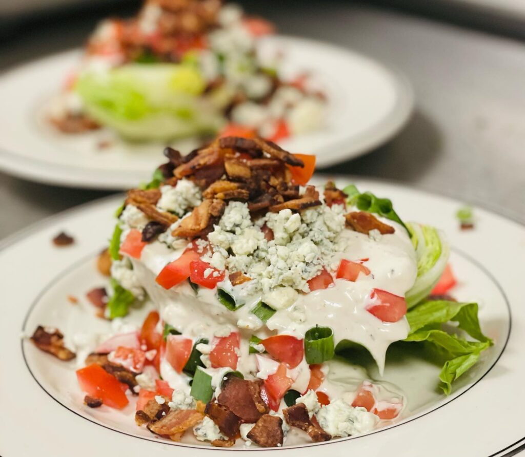 Silver Fox wedge salad