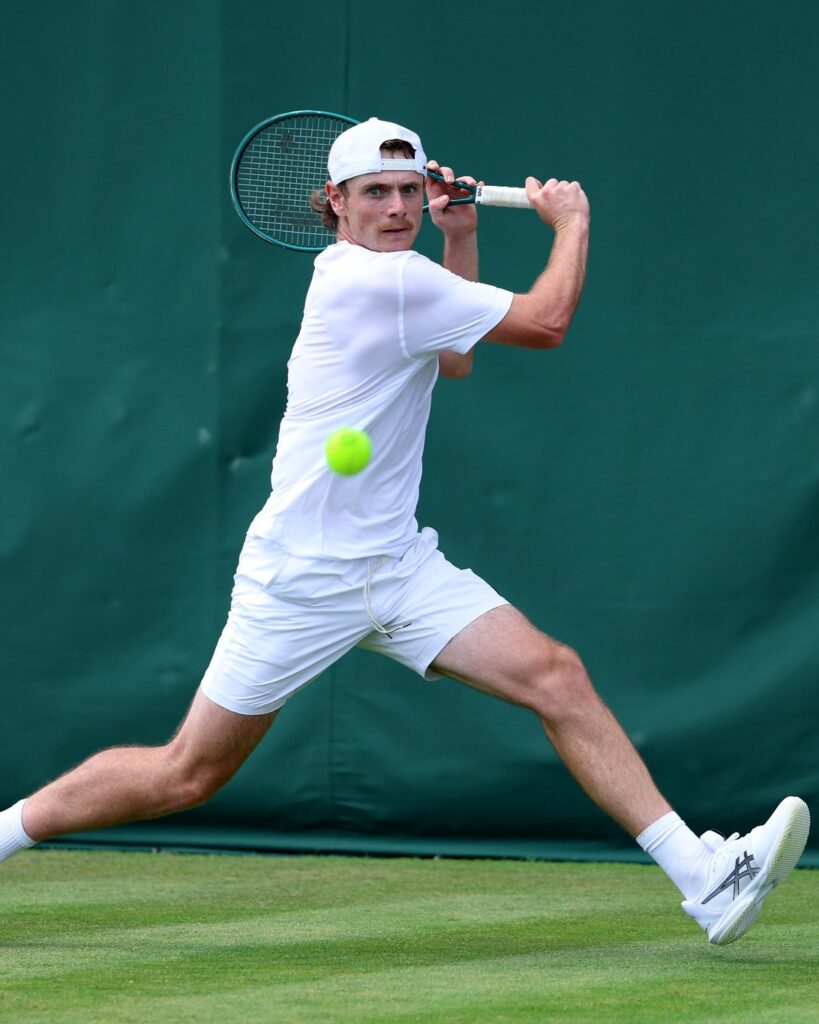 Jack Pinnington Jones at Wimbledon