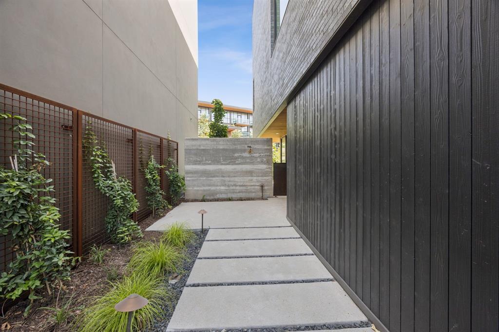 Traditional Japanese charred wood method skirts the exterior