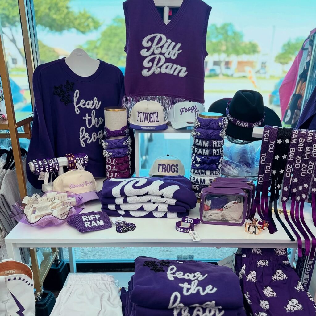 The Market at Ridglea TCU gear