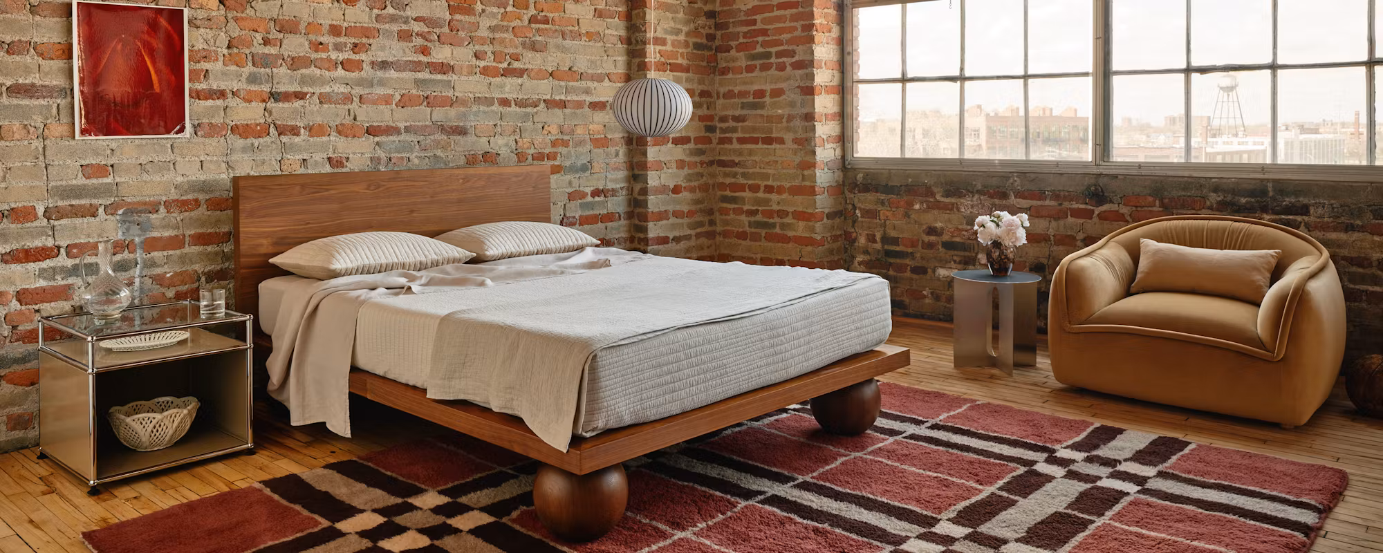 Design Within Reach showcased the modern bedroom