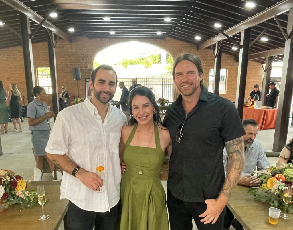 Restaurateurs Christian Moscoso, Jenna and Micah Kinard