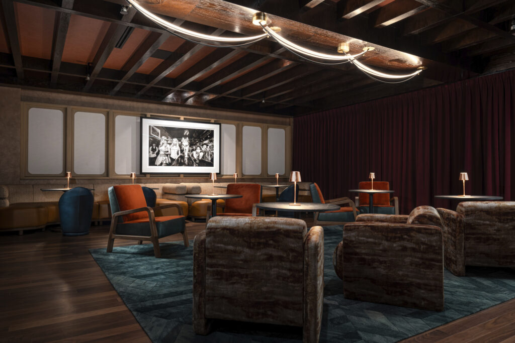 Social Outlaw speakeasy featuring works by famed photographer David Yarrow