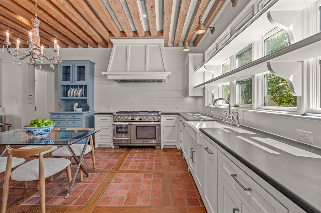 The custom kitchen herb garden