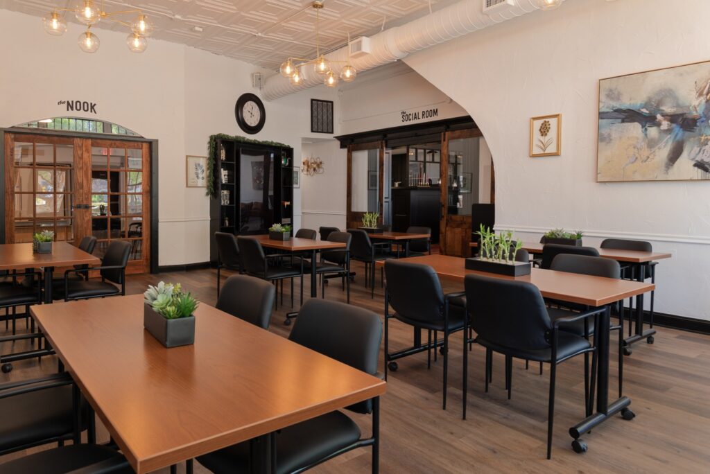 Inside Bread and Better Life Cafe