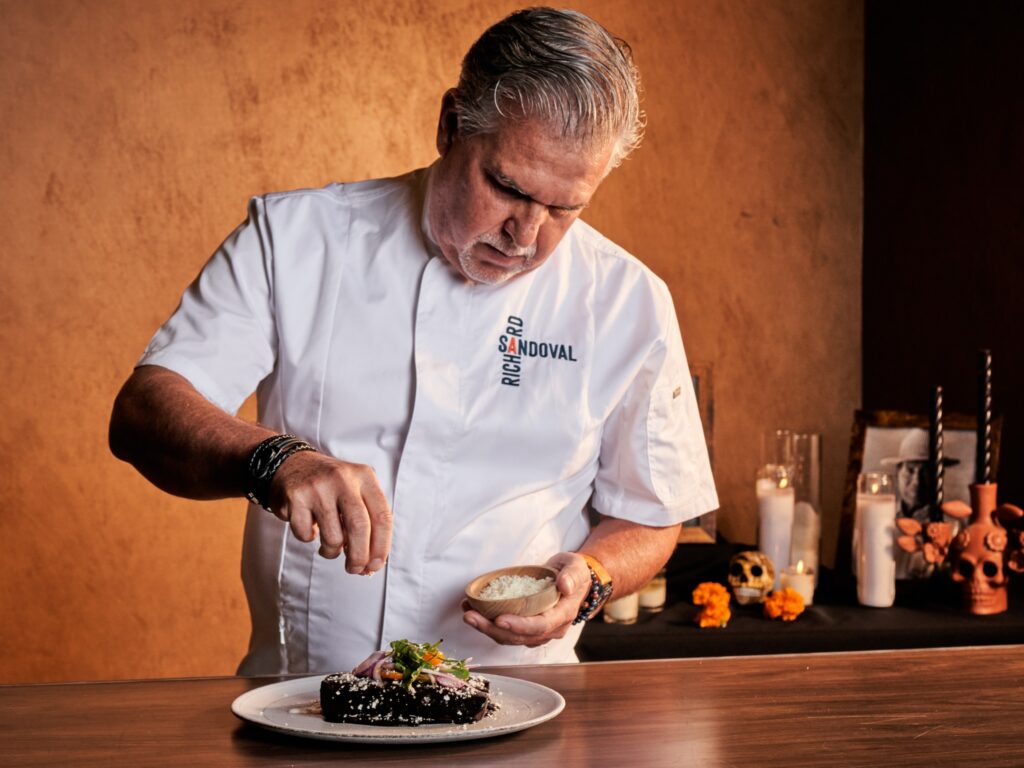 Chef Richard Sandoval launches Toro Toro's new lunch buffet