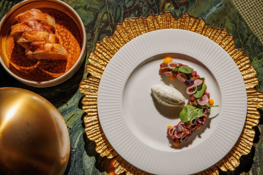 The Mont adds new patio menu as well as new dishes like the wagyu beef tartare