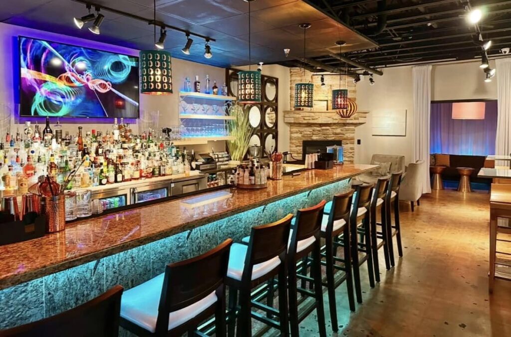 Inside The Basement Lounge in Ridglea Hills