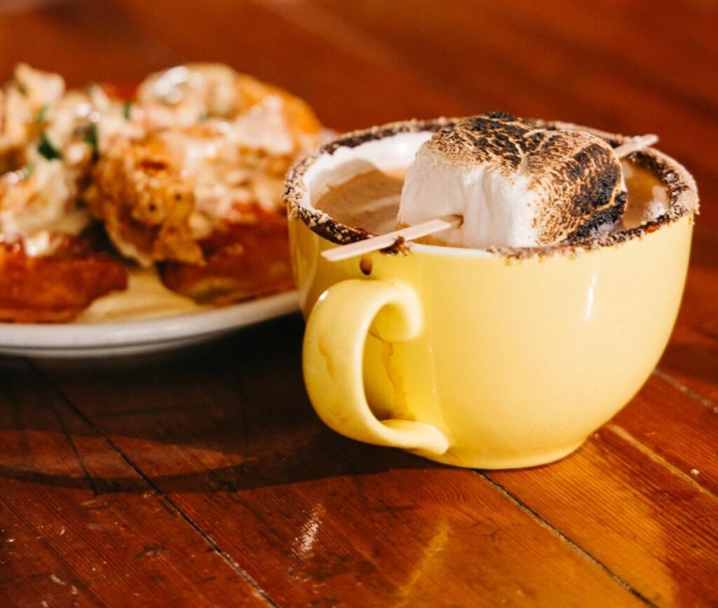 Brewed, the S'more Latte