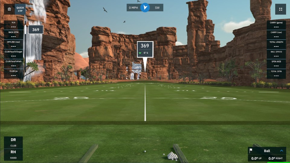Birdie House Golf Club simulators have over 500 virtual courses to play