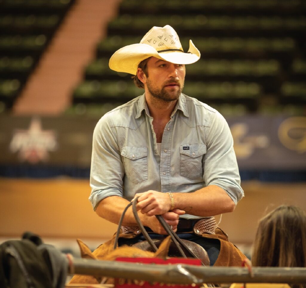 NCHA Celebrity Cutting - 1923's Brandon Sklenar Celebrity Cutting