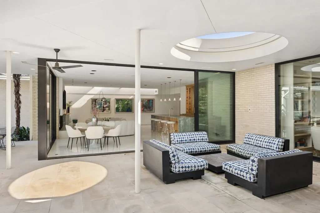 2100 Indian Creek with its own stand alone bar and lounge plus striking oculus on the patio