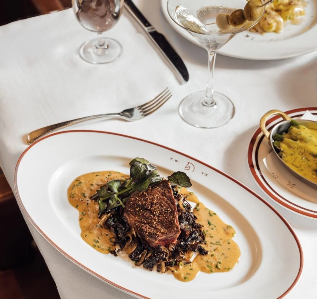 Bricks & Horses wows with an old-school Steak Diane preparation