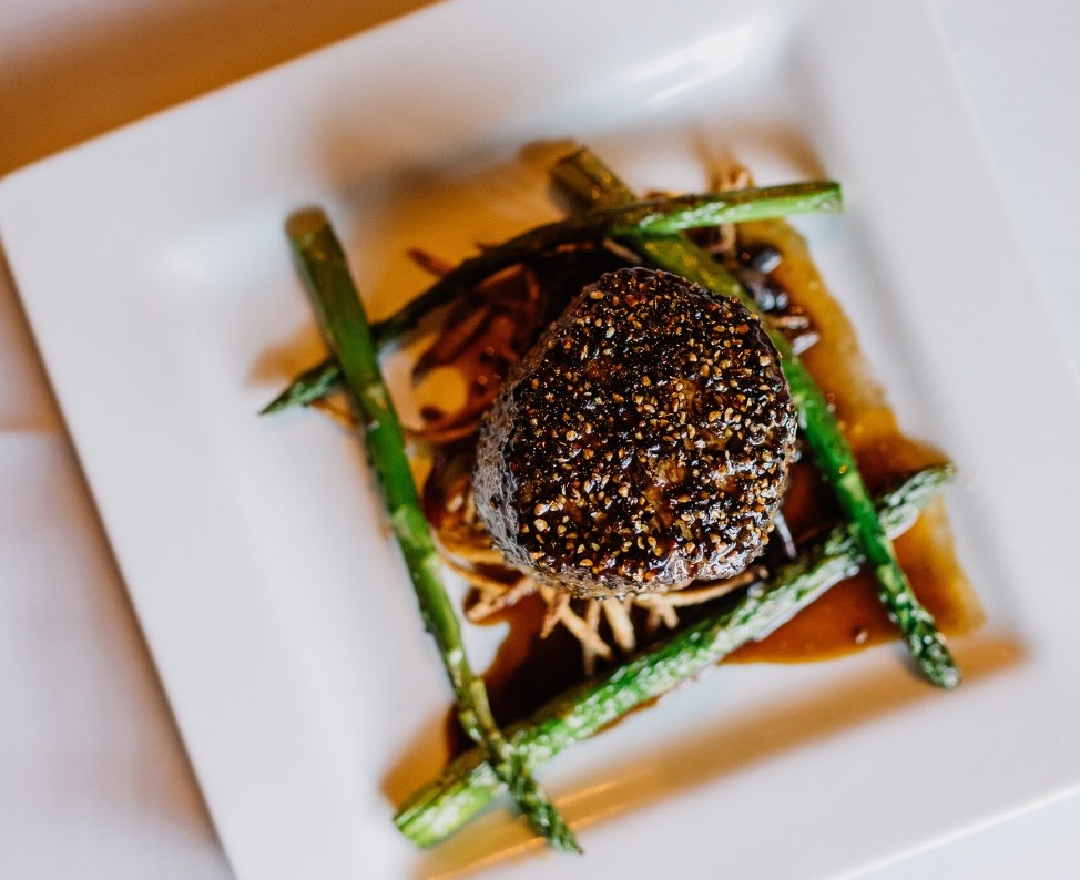 Lonesome Dove staple garlic stuffed beef tenderloin