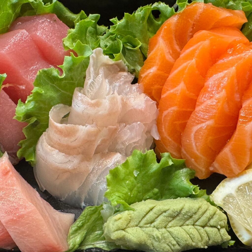 Japanese Palace thick slices of the freshest sashimi