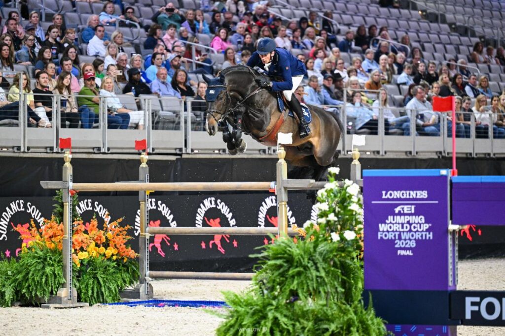 Germany's Daniel Deusser and Otello de Guldenboom