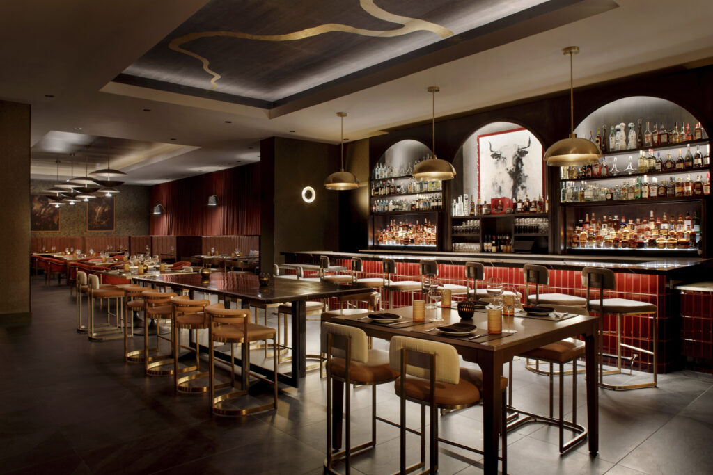 A peek inside the main dining room at House of Toro in Westlake