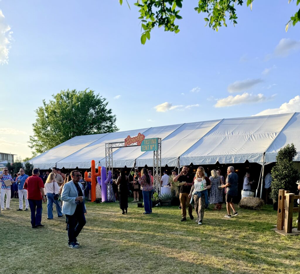 The weather held out all weekend, making it a perfect spring event