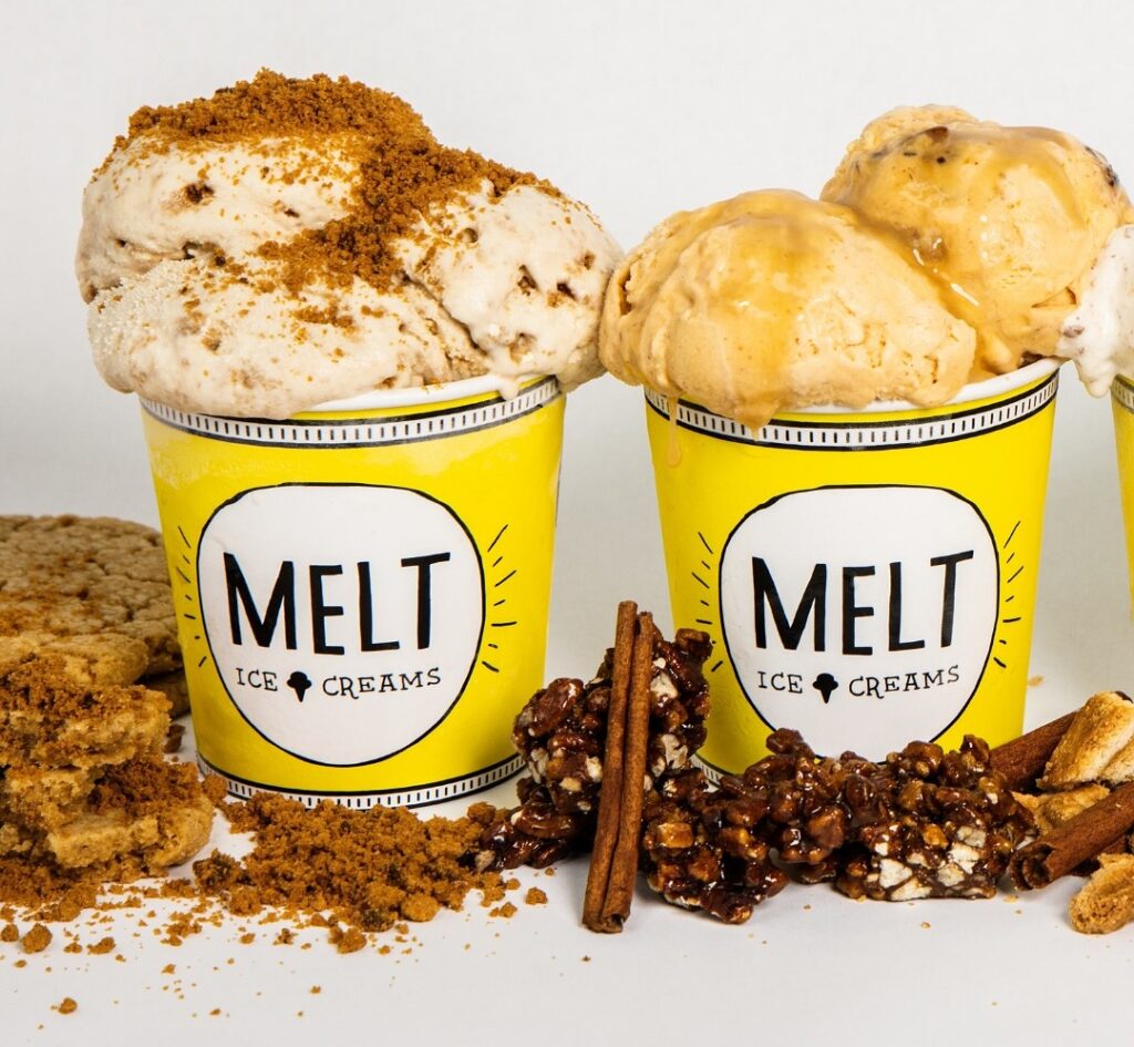 MELT Ice Creams has six locations plus its own Joy Factory.