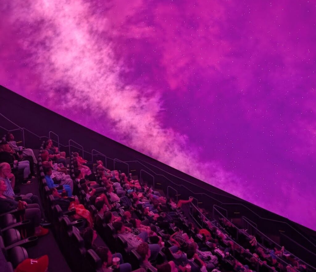 Omni Theatre is a technological wonder.