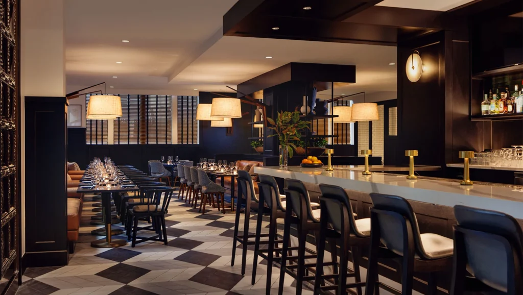 Il Modo restaurant inside The Kimpton Harper Hotel