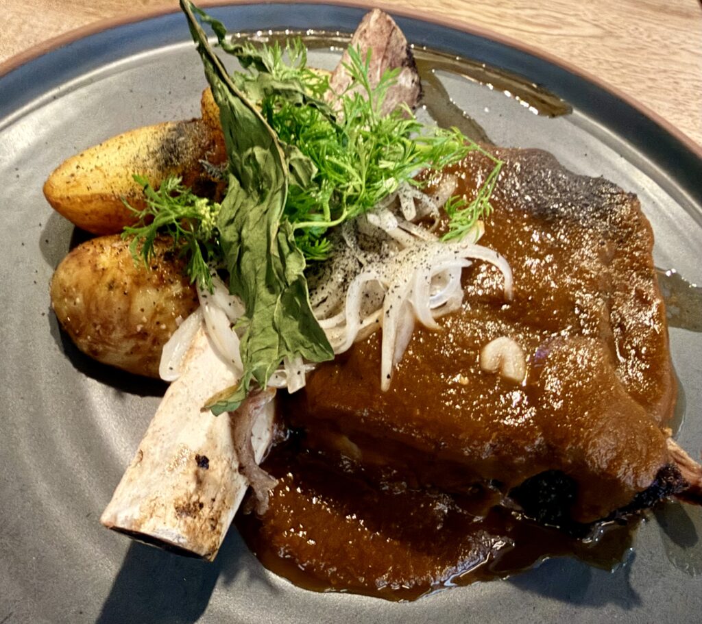 The Short Rib en Chile Mixe is fall-off-the-bone tender