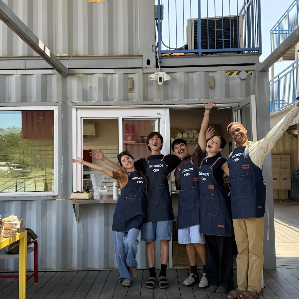 Deloulou Cafe is a new venture by a young and ambitious crew.